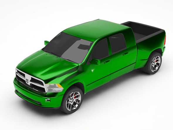 Dodge ram - 3DOcean Item for Sale