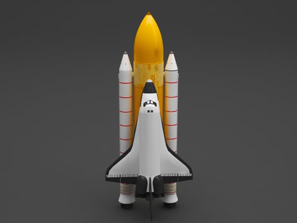 space shuttle - 3DOcean Item for Sale