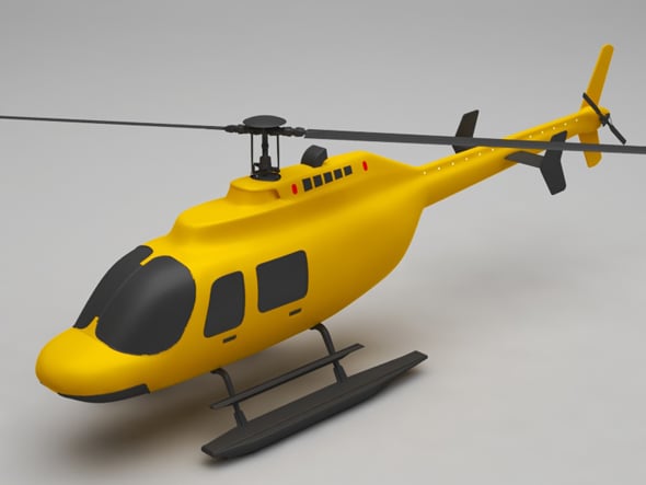 Helicopter - 3DOcean Item for Sale