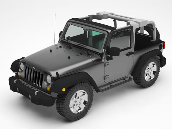 jeep - 3DOcean Item for Sale