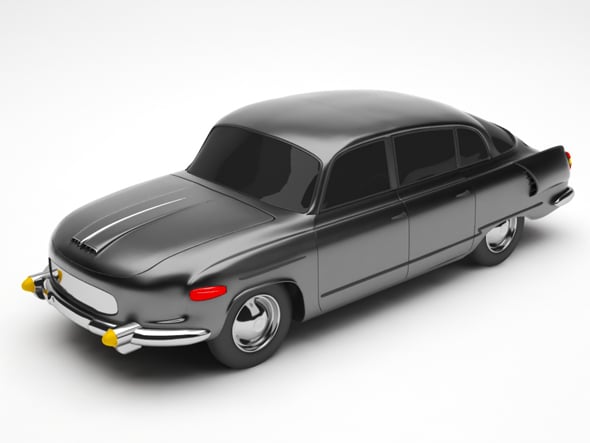 Old car - 3DOcean Item for Sale