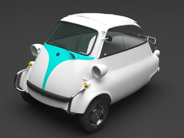 small car - 3DOcean Item for Sale