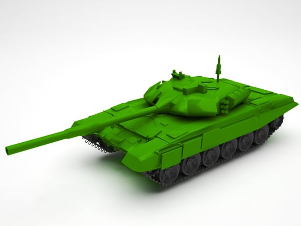 Tank - 3DOcean Item for Sale