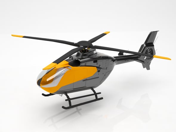 Helicopter - 3DOcean Item for Sale