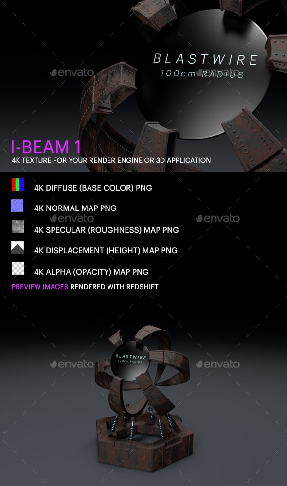 I-Beam 1 - 3DOcean Item for Sale