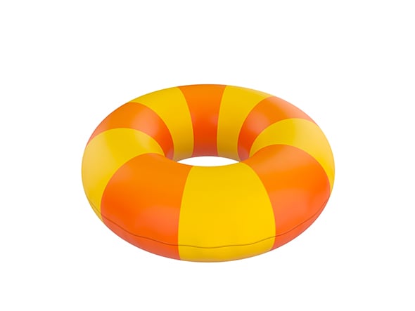 Inflatable Pool Float Ring - 3DOcean Item for Sale
