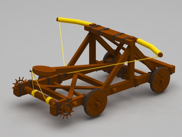 Catapult - 3DOcean Item for Sale