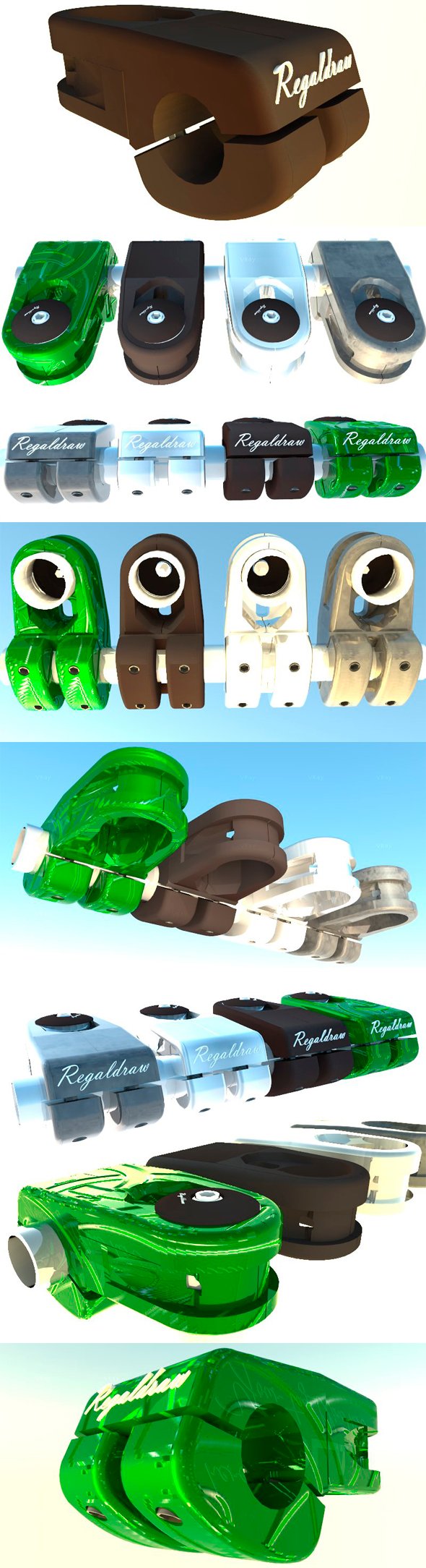 3D BMX Stem Reg 1 - 3DOcean Item for Sale