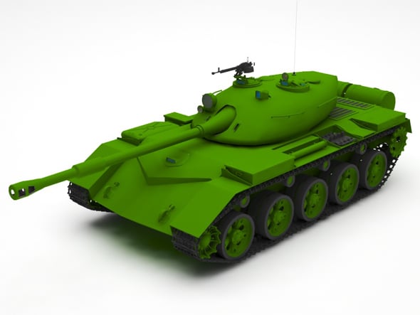 Tank - 3DOcean Item for Sale