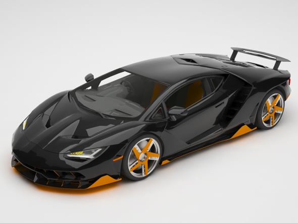 Lamborghini Centenario - 3DOcean Item for Sale