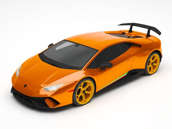 Lamborghini huracan - 3DOcean Item for Sale