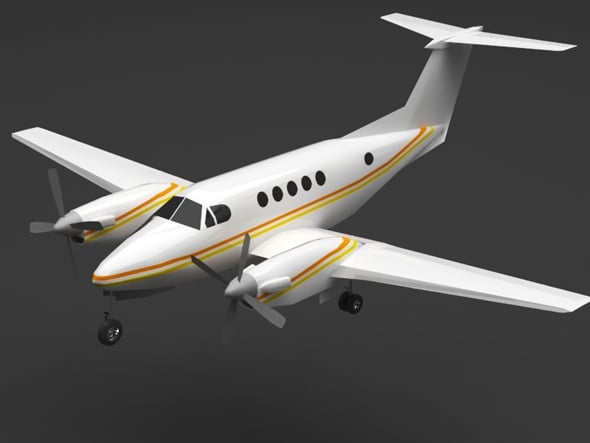 private plane - 3DOcean Item for Sale