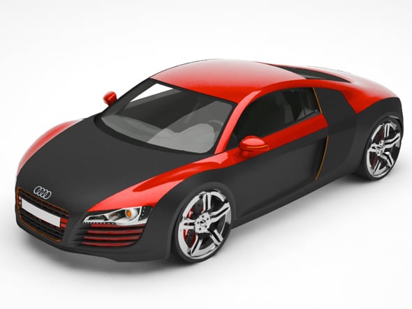 Audi R8 - 3DOcean Item for Sale
