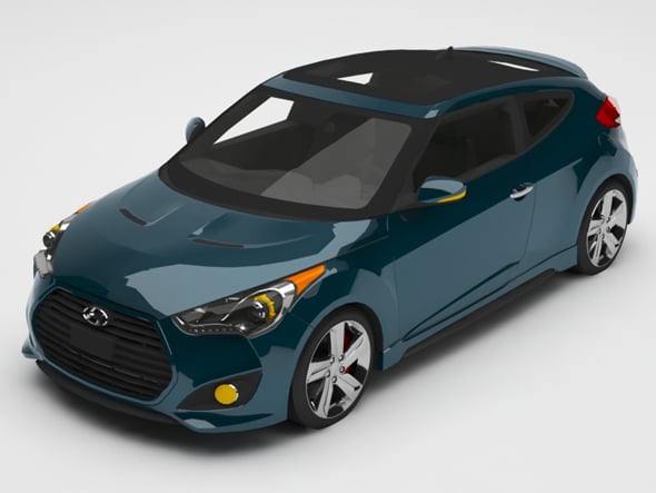 Hyundai Veloster - 3DOcean Item for Sale