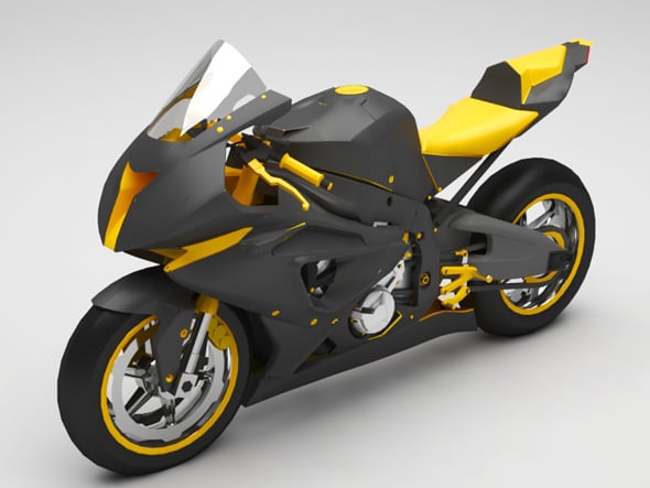 Motorcycle - 3DOcean Item for Sale