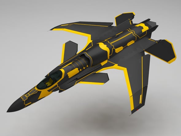 Fighter - 3DOcean Item for Sale