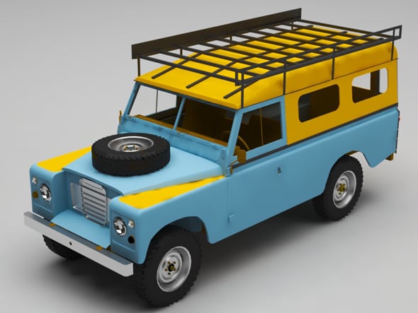 safari car - 3DOcean Item for Sale