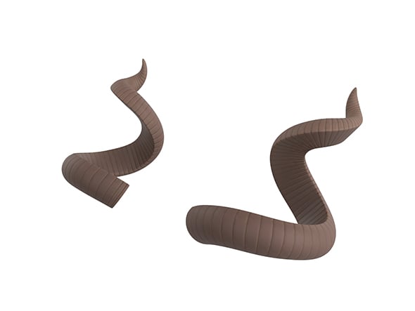 Kudu Horn - 3DOcean Item for Sale