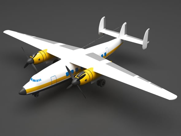 Plane - 3DOcean Item for Sale