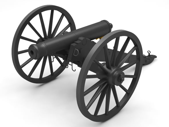 Cannon - 3DOcean Item for Sale