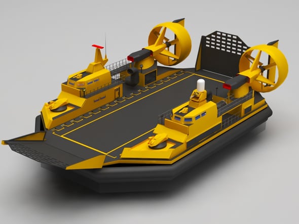 Hover craft - 3DOcean Item for Sale