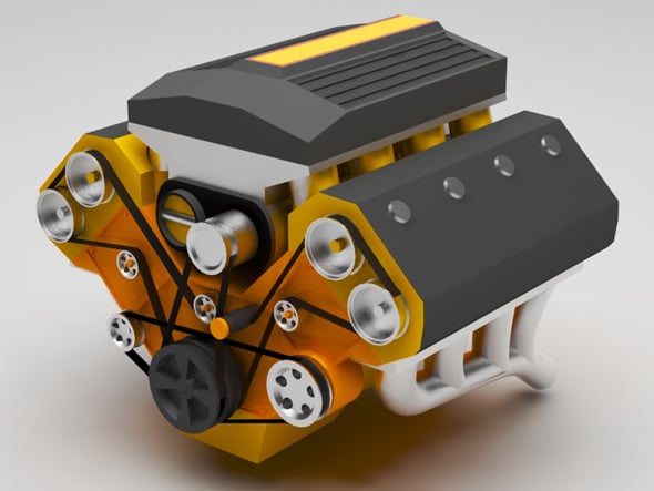 Engine - 3DOcean Item for Sale