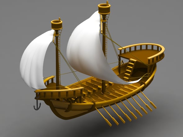 sailing ship - 3DOcean Item for Sale