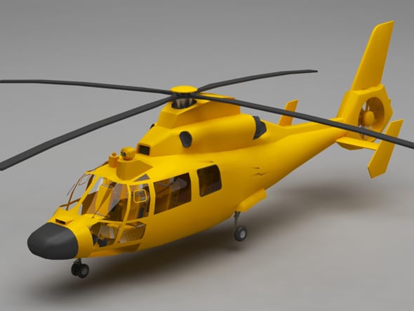 Helicopter - 3DOcean Item for Sale