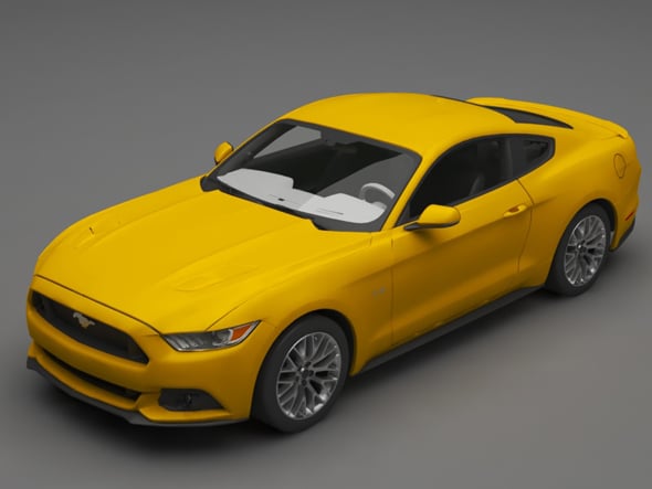 Ford Mustang GT - 3DOcean Item for Sale