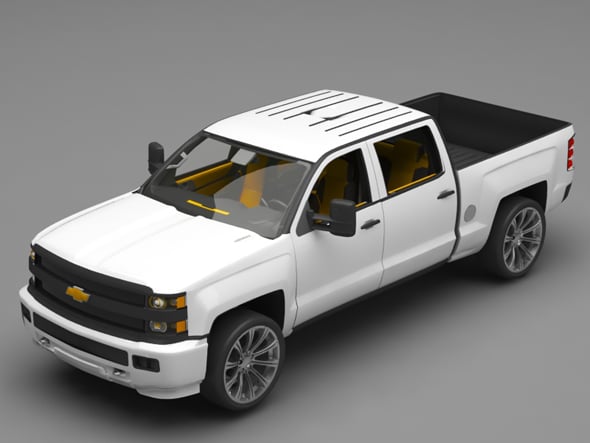 Chevrolet car - 3DOcean Item for Sale