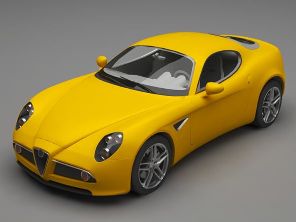 Alfa romeo - 3DOcean Item for Sale