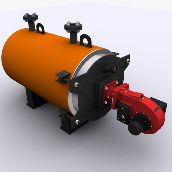 Gas Boiler - 3DOcean Item for Sale