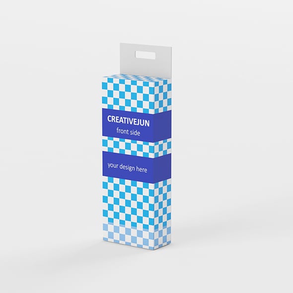41_Low Poly Product box - 3DOcean Item for Sale