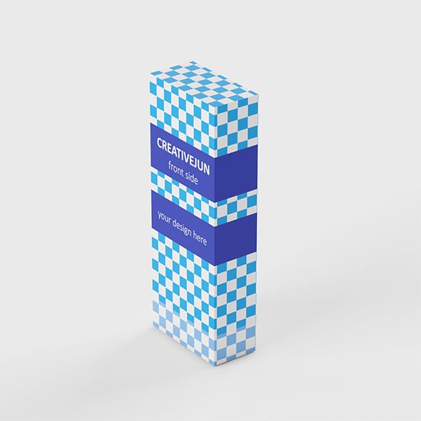 43_Low Poly Product box - 3DOcean Item for Sale
