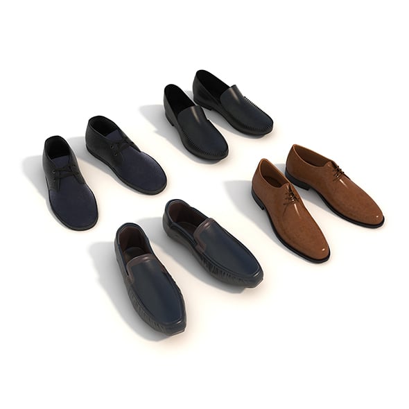 Shoes Collection Set 2 - 3DOcean Item for Sale