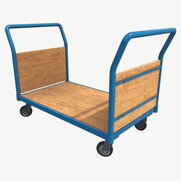 Platform Trolley - 3DOcean Item for Sale
