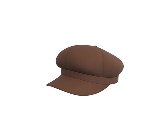 Poor Boy Hat - 3DOcean Item for Sale