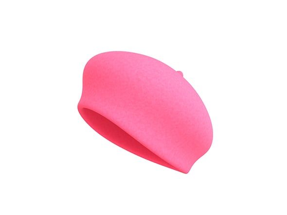 Wool Beret Hat - 3DOcean Item for Sale