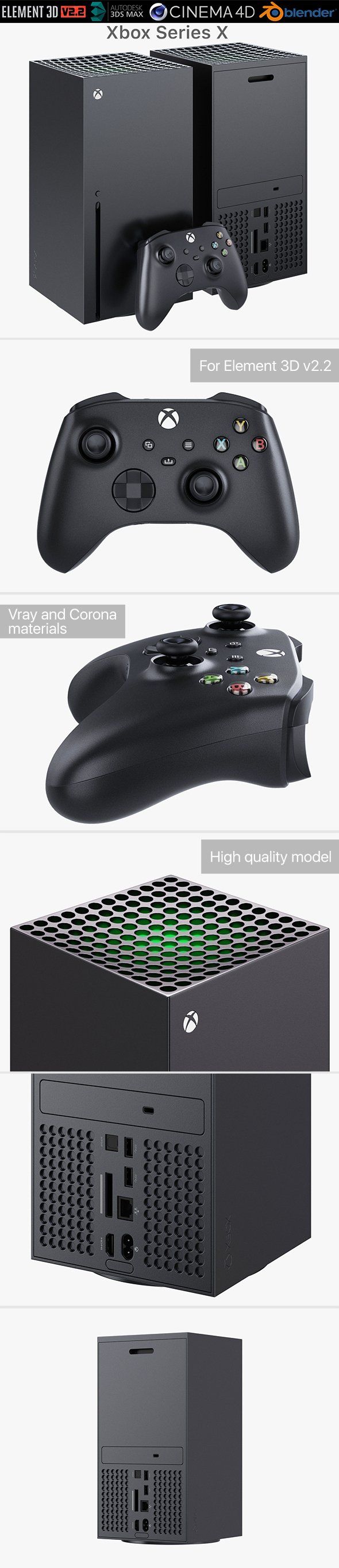 Xbox Series X - 3DOcean Item for Sale