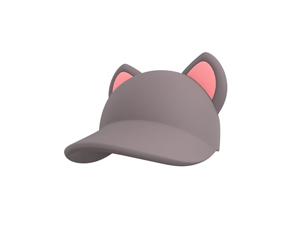 Cat Cap - 3DOcean Item for Sale