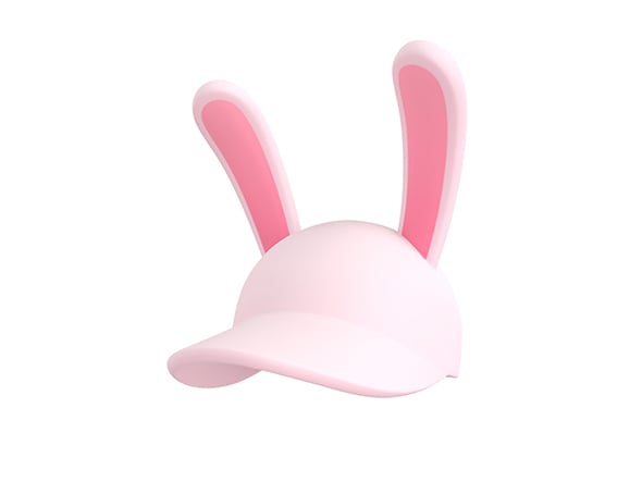 Rabbit Cap - 3DOcean Item for Sale