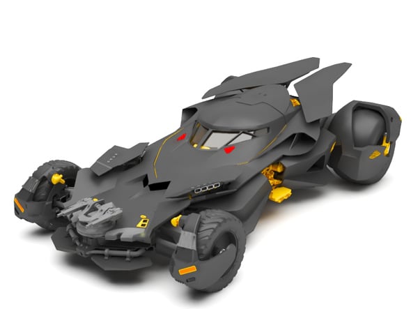 Bat mobile car - 3DOcean Item for Sale