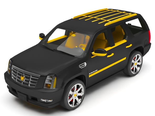 Car escalade - 3DOcean Item for Sale