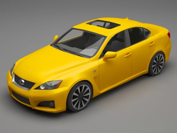 Lexus car - 3DOcean Item for Sale