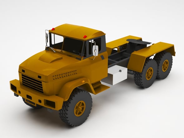 Military truck - 3DOcean Item for Sale