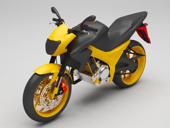 motorbike - 3DOcean Item for Sale