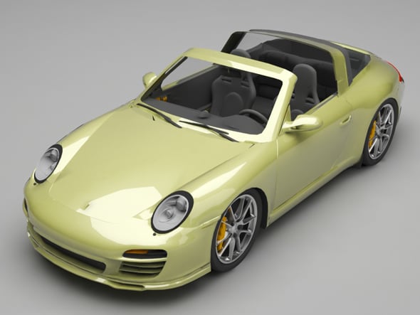Porsche 911 - 3DOcean Item for Sale
