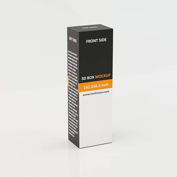 Low Poly Product box 08 - 3DOcean Item for Sale