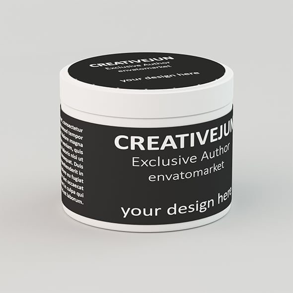 Cosmetics Container - 3DOcean Item for Sale