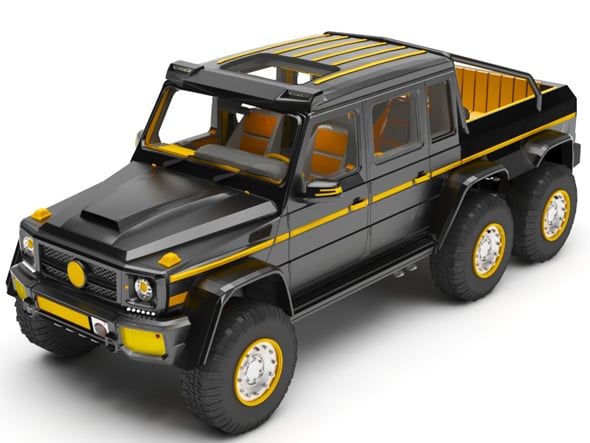 SUV 6x6 - 3DOcean Item for Sale
